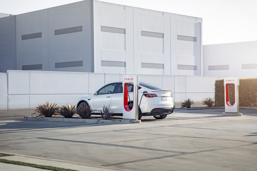 tesla supercharger