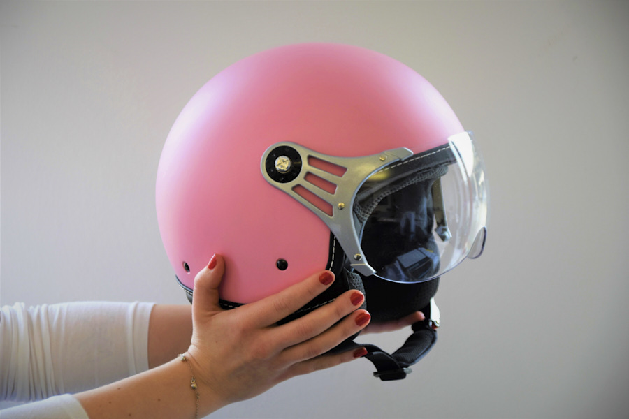 casco scooter elettrico