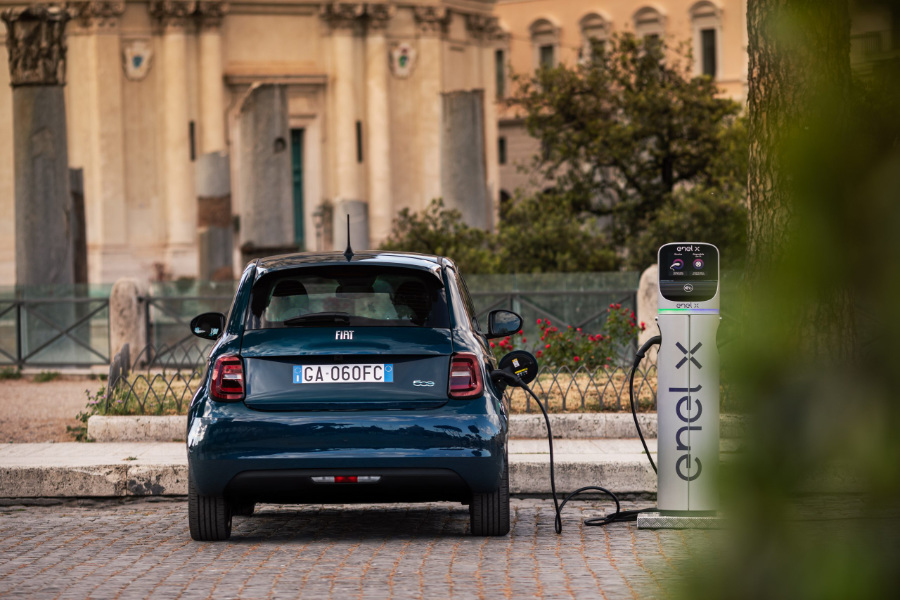 fiat 500 ricarica