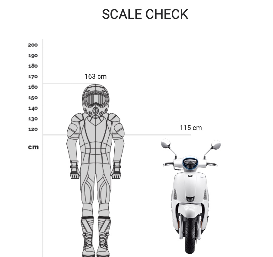 dimensioni scooter elettrico