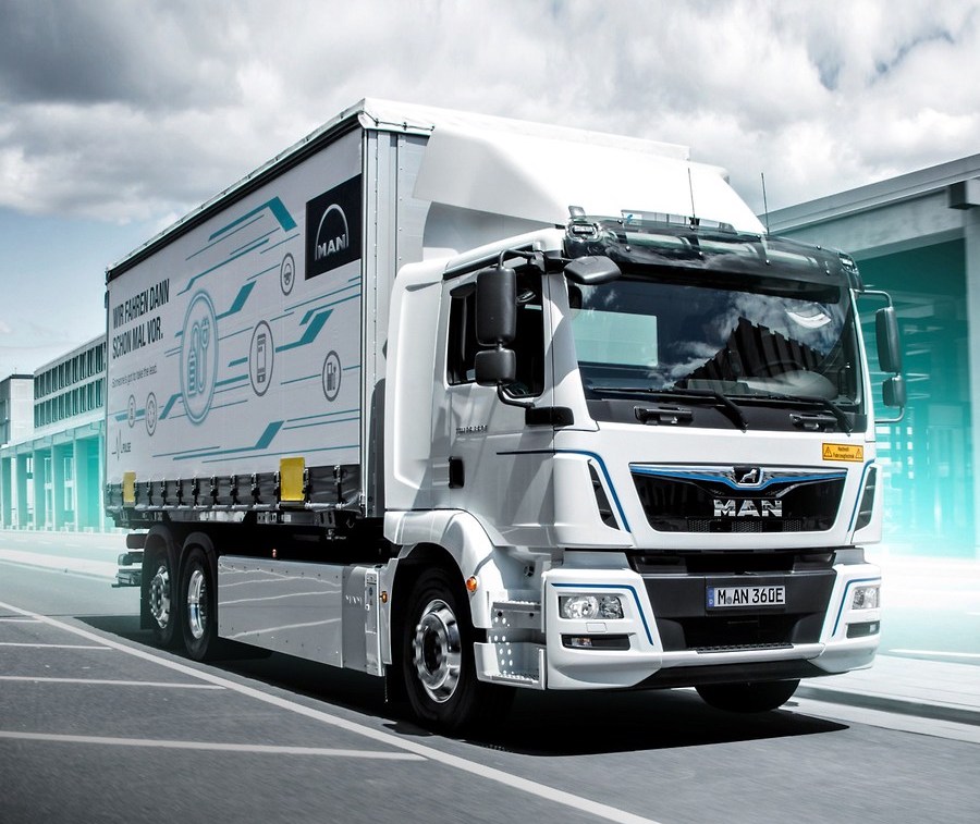 camion elettrici man