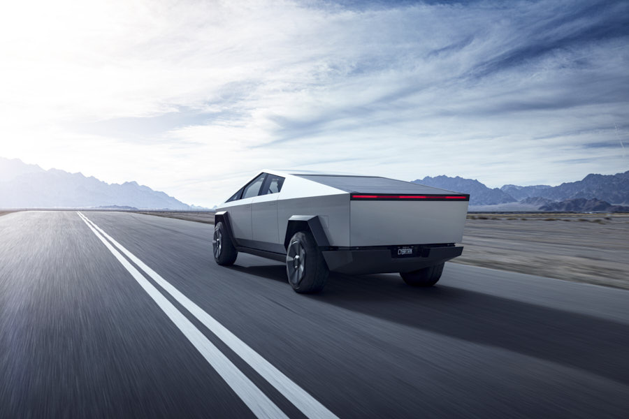 pickup elettrico tesla