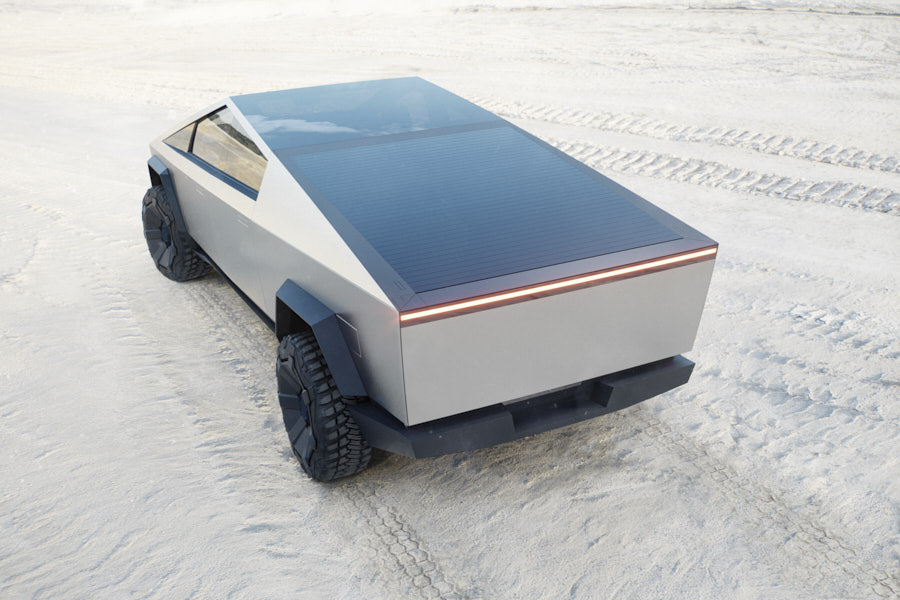 pickup elettrico tesla