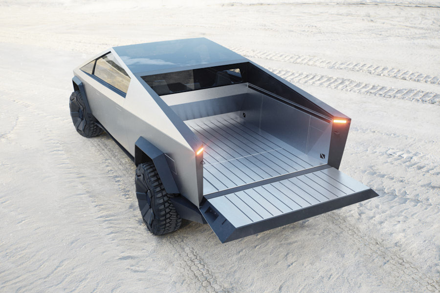 pickup elettrico tesla