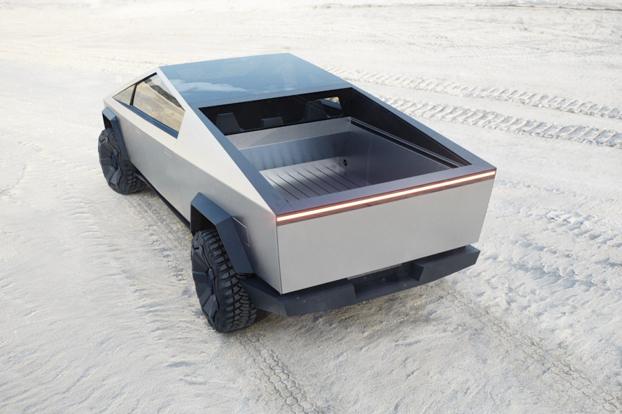 pickup elettrico tesla