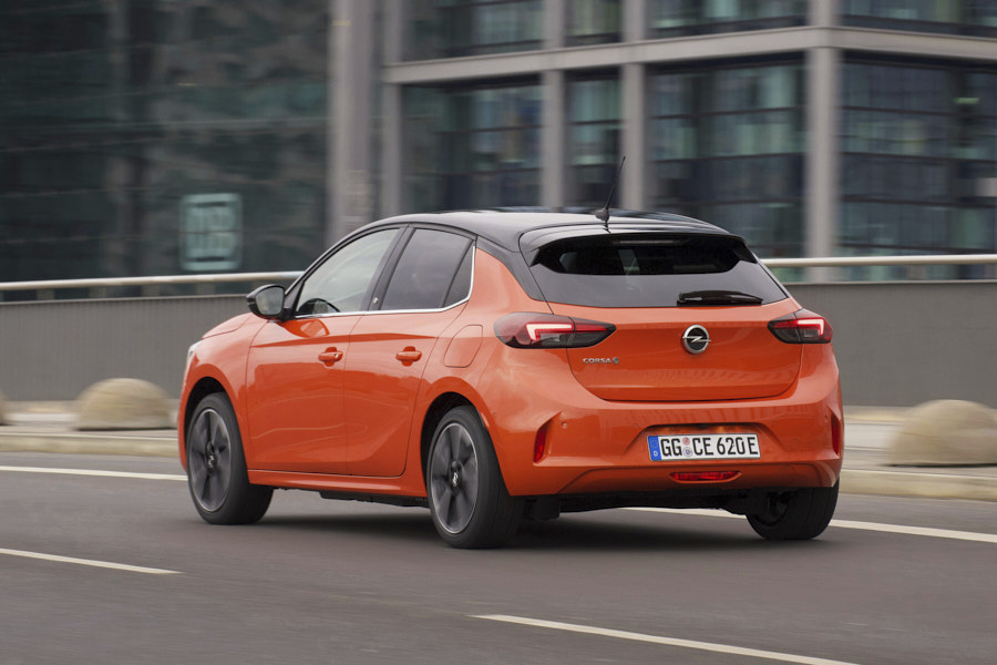 Opel corsa-e design