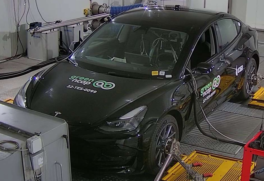 tesla model 3 green ncap
