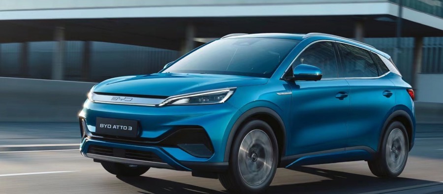 auto elettriche cinesi 2023 byd atto 3