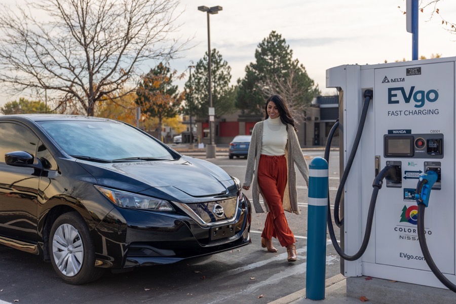 Colonnine di ricarica per auto elettriche EVgo