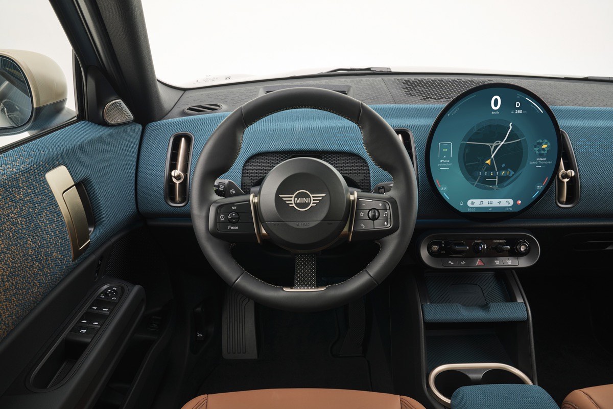 Display OLED Mini Countryman All Electric