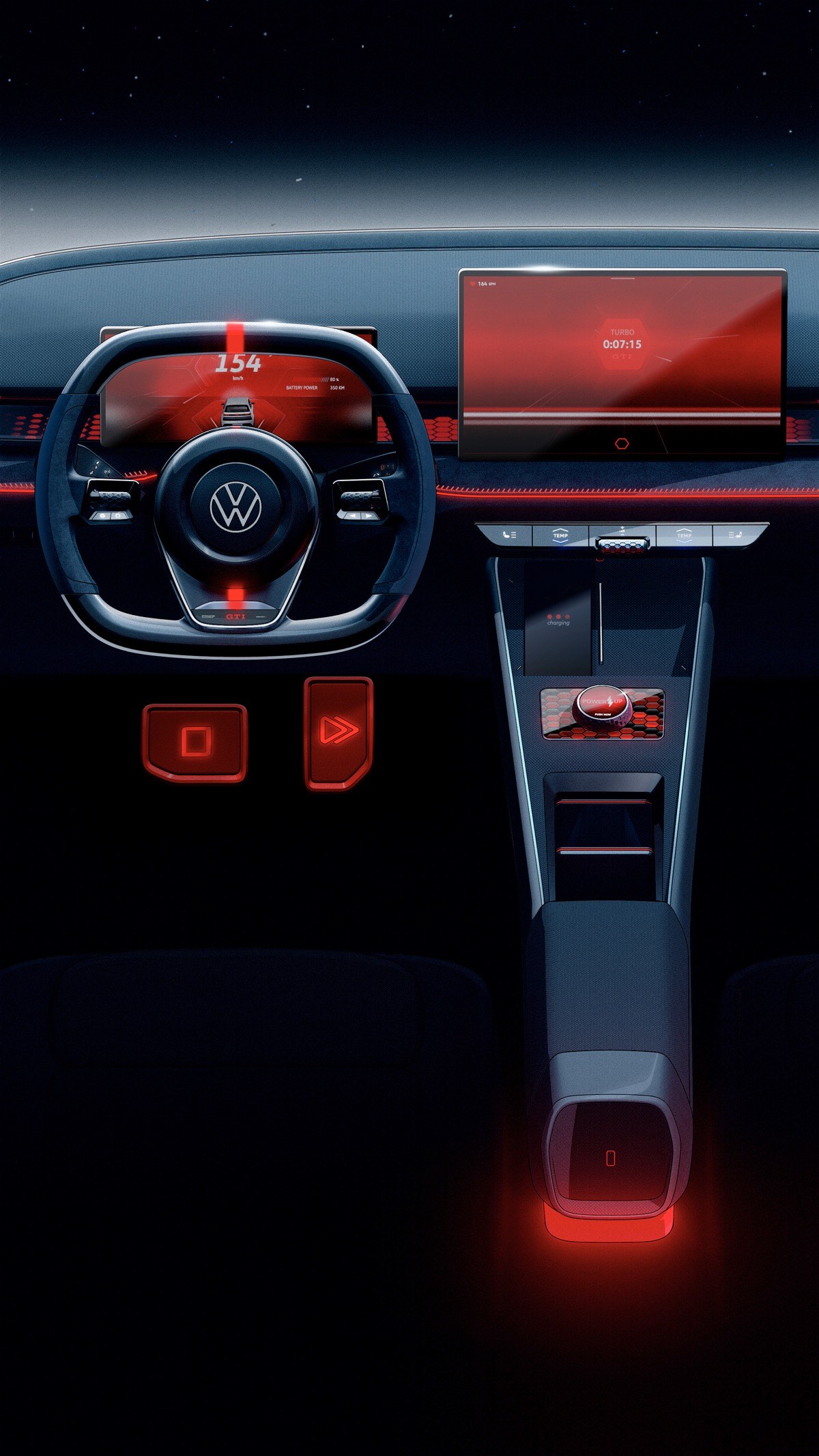 Interni Volkswagen ID.GTI Concept