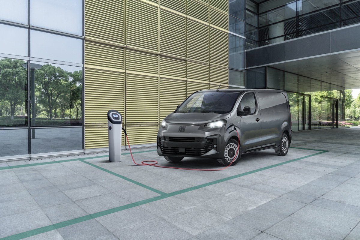 I nuovi veicoli commerciali elettrici di Fiat Professional