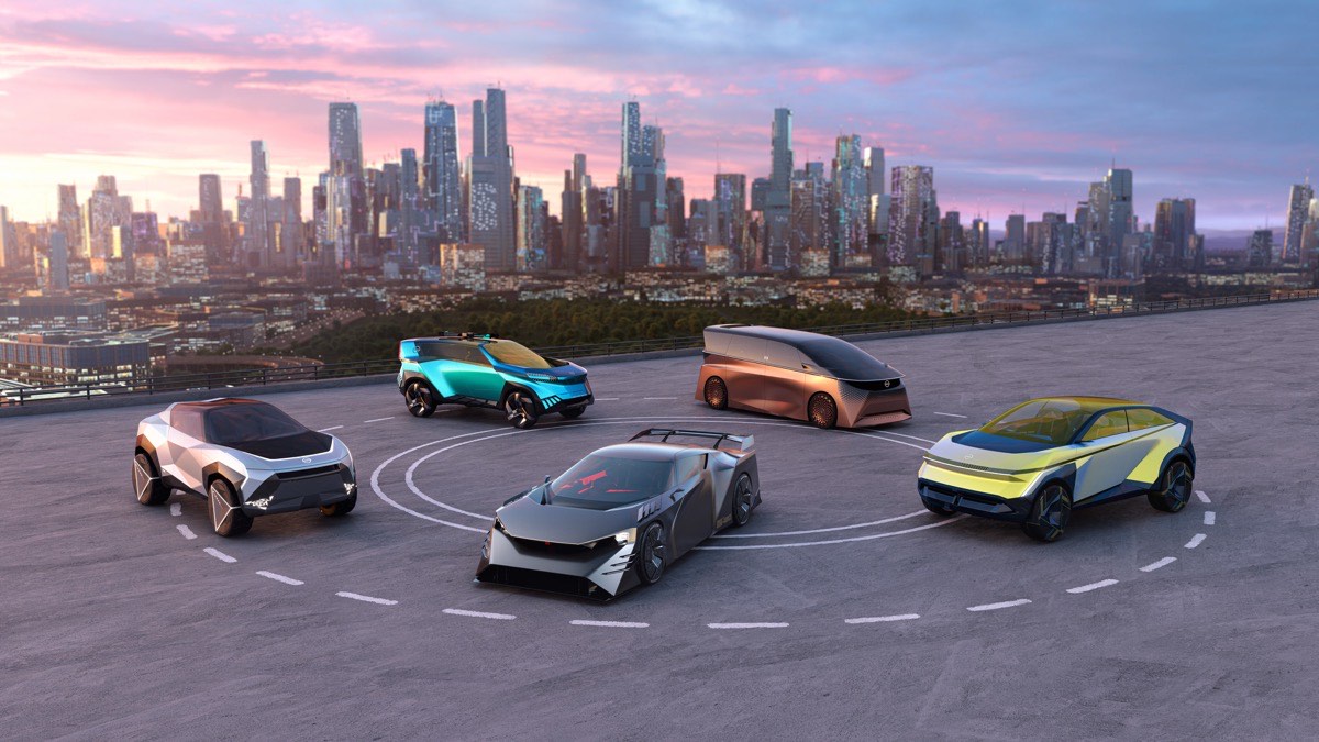 I cinque concept di Nissan al Japan Mobility Show 2023
