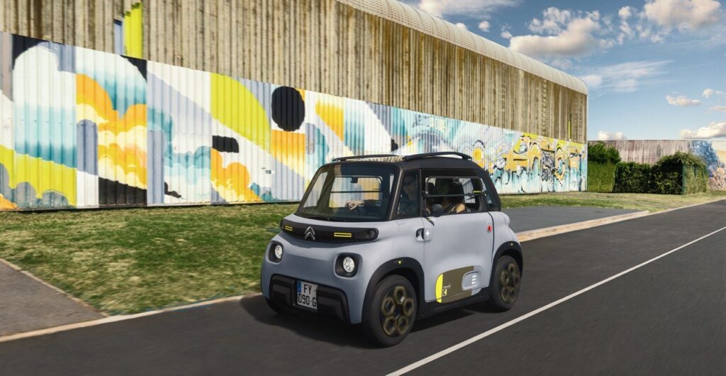 Citroën AMI, quadriciclo elettrico leggero