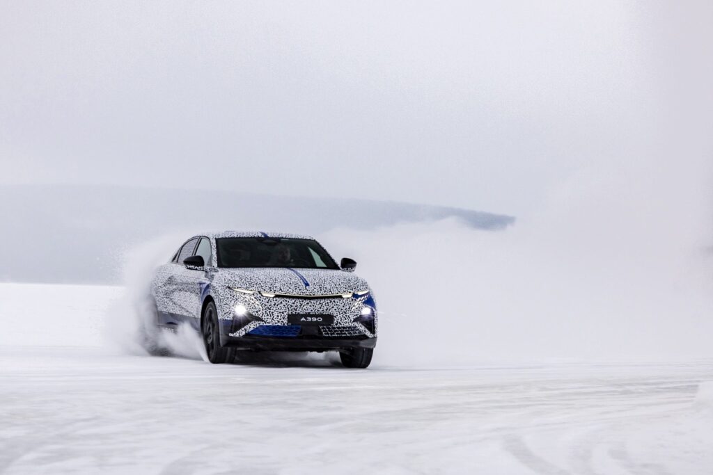 A390 Test Freddo Svezia