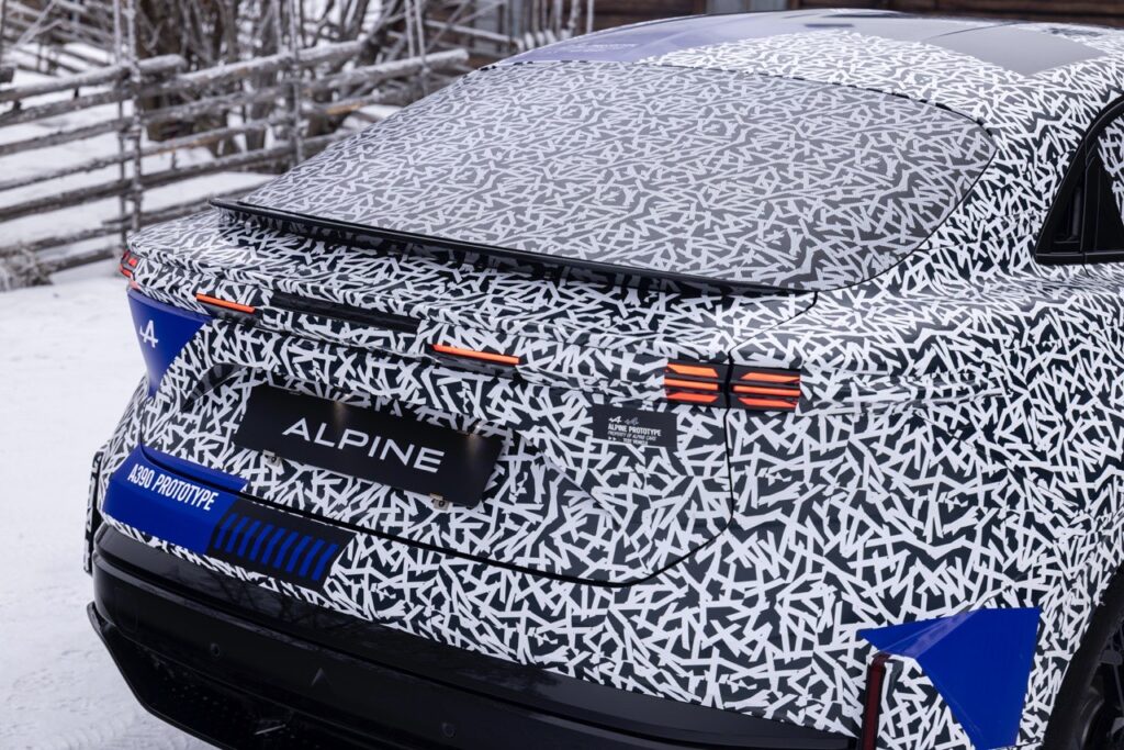 Design prototipo Alpine A390