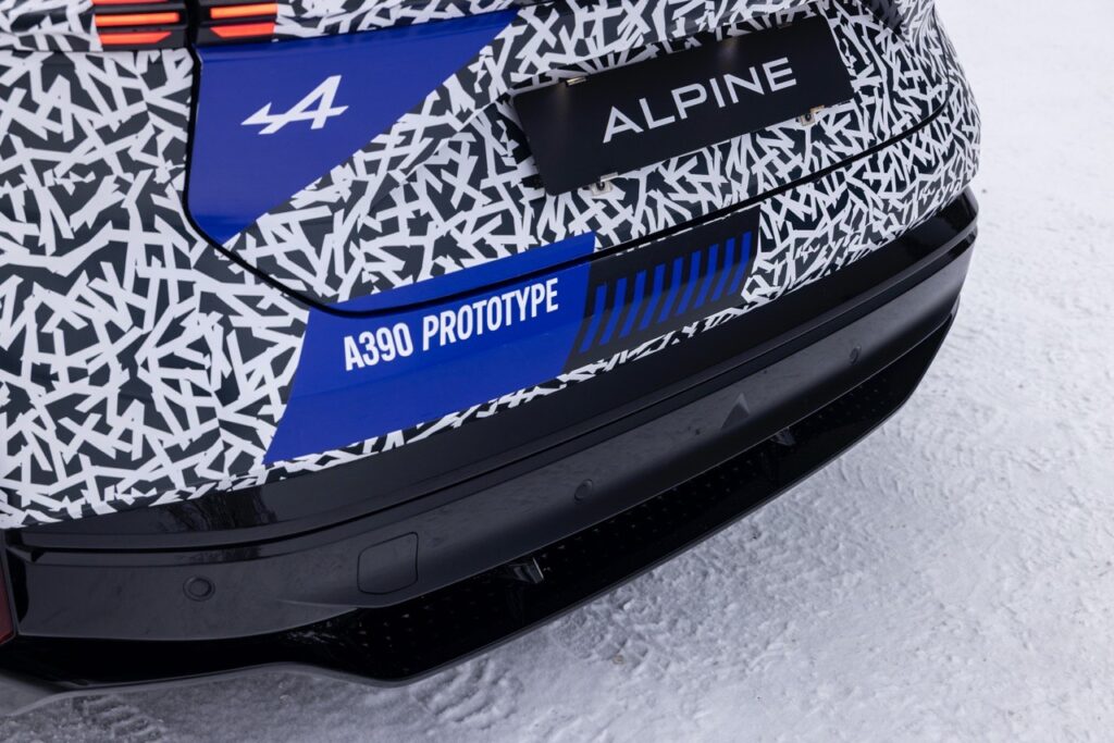 Design prototipo Alpine A390