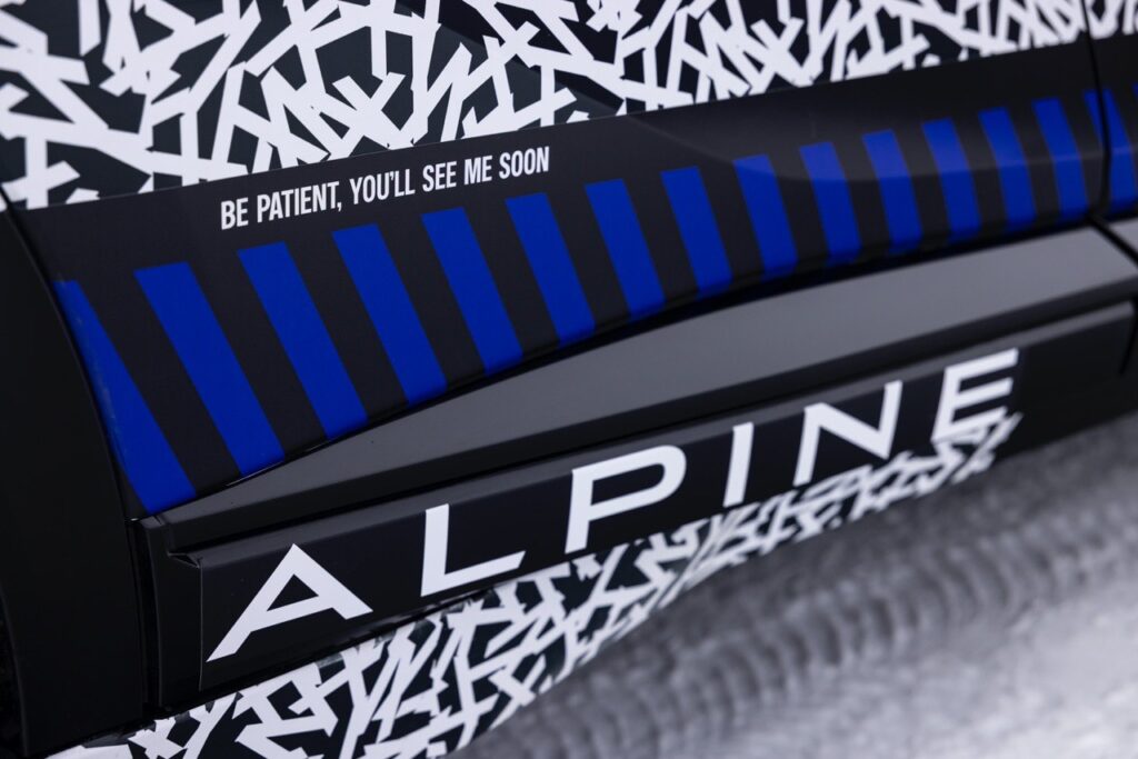 Design prototipo Alpine A390