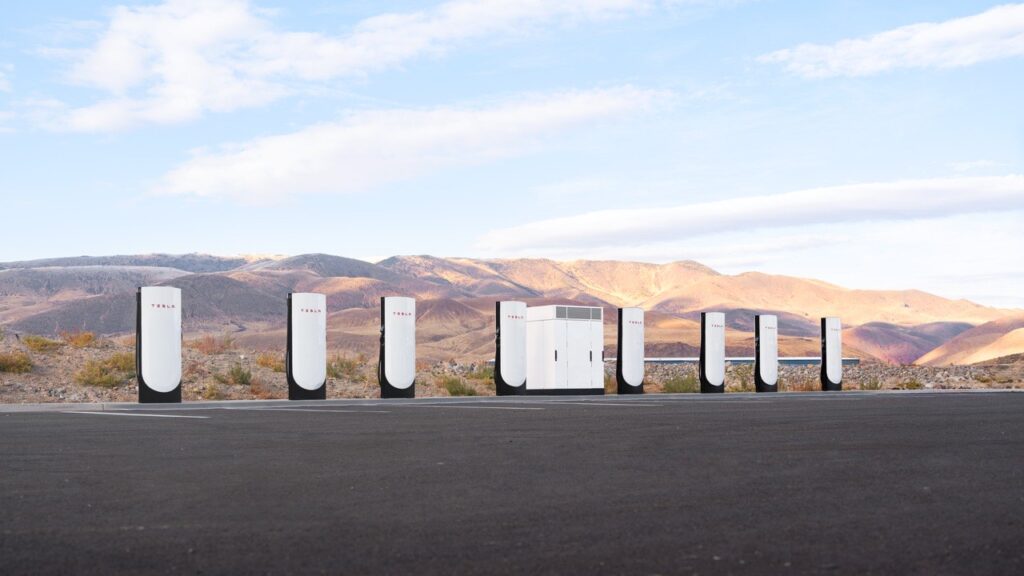 Tesla V4 Supercharger