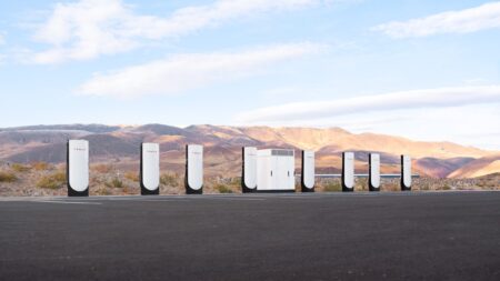 Tesla V4 Supercharger