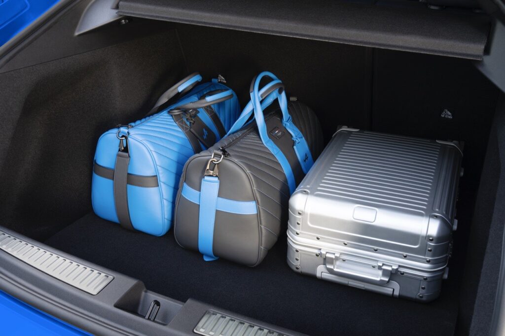 Alpine A390 Bagagliaio