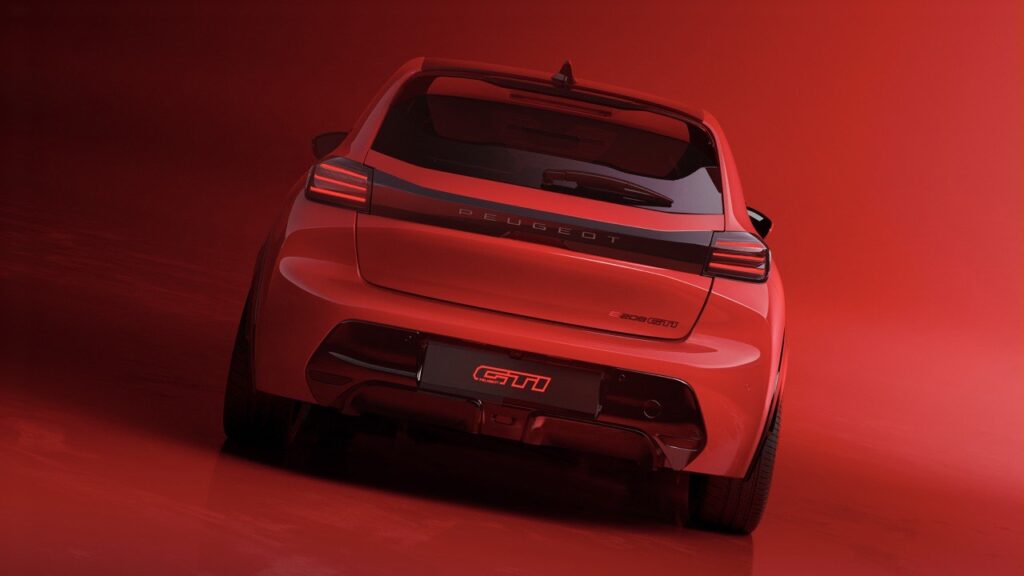 Design Peugeot e-208 GTi