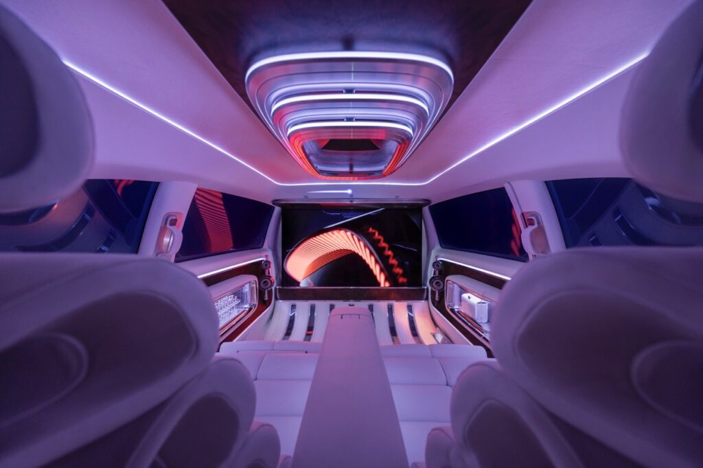 Interni Mercedes-Benz Vision V