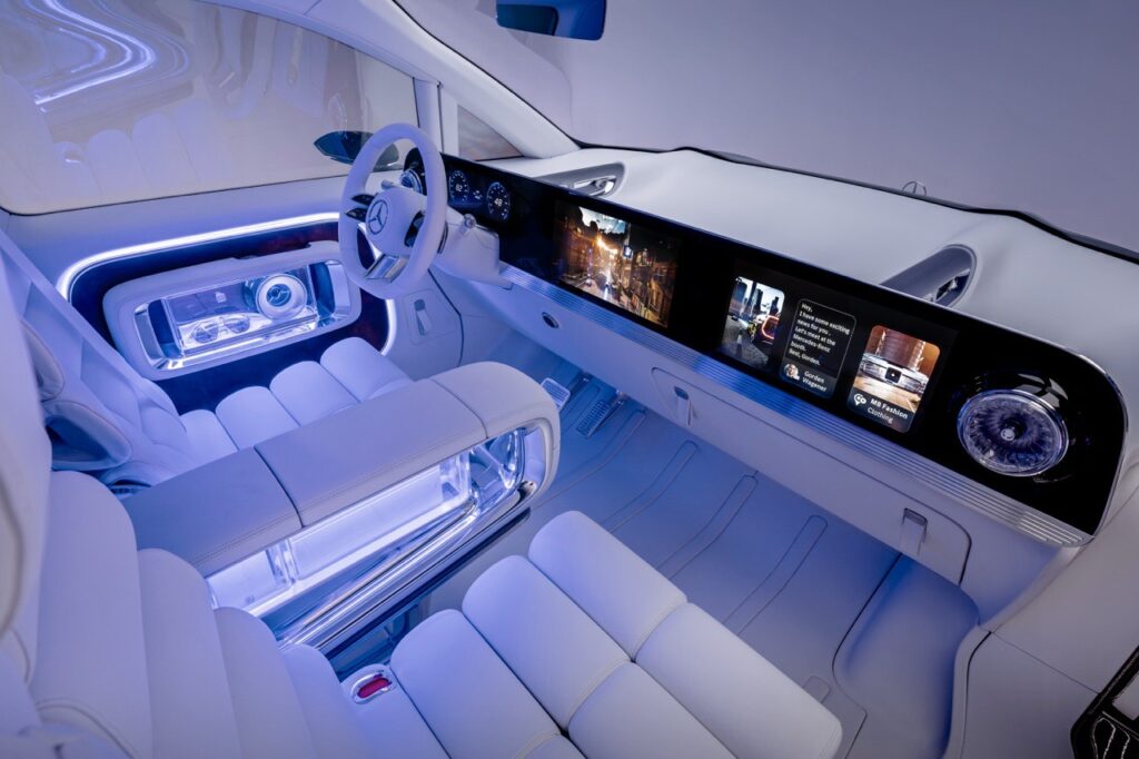 Interni Mercedes-Benz Vision V