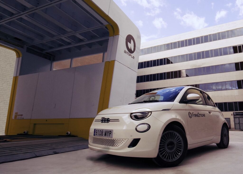 Fiat batterie modulari intercambiabili Ample