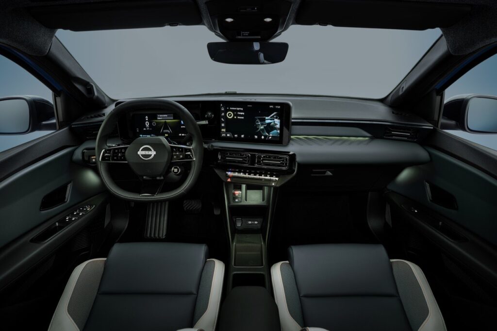 Interni Nissan Micra Elettrica