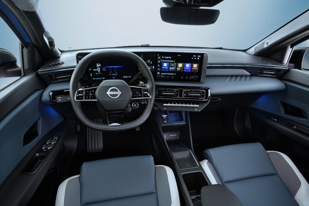 Interni Nissan Micra Elettrica