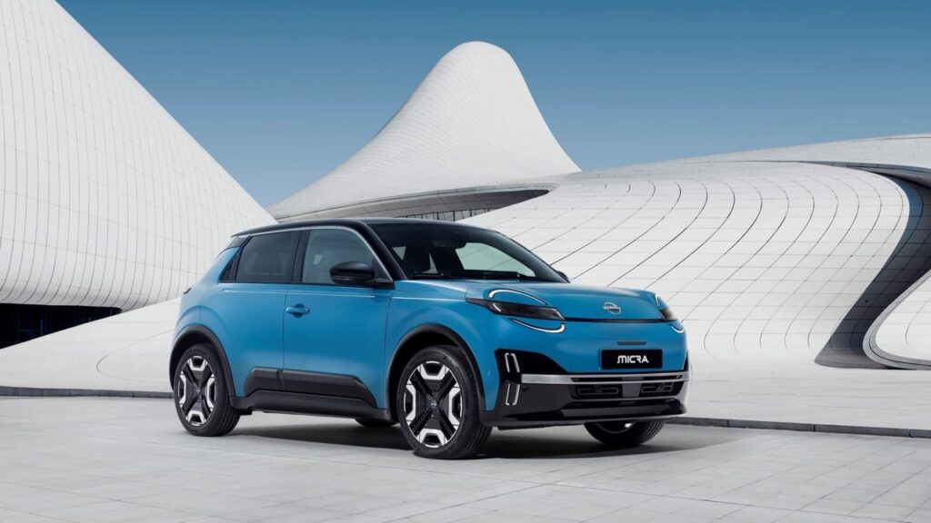 Nuova Nissan Micra elettrica