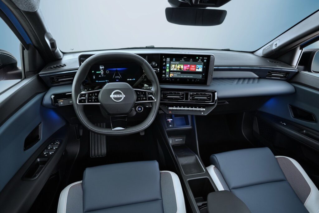 Interni Nissan Micra Elettrica